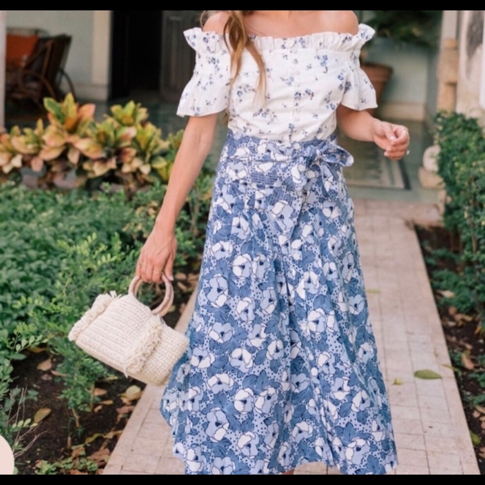 Rebecca Taylor floral top
